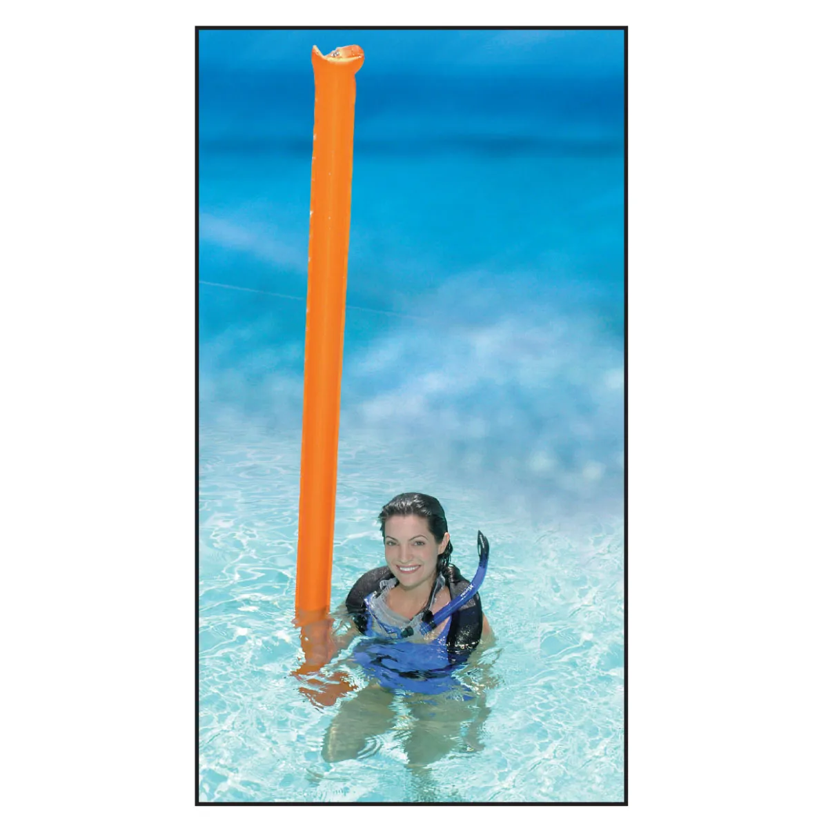 XS SCuba 6' Safety Tube - Orange